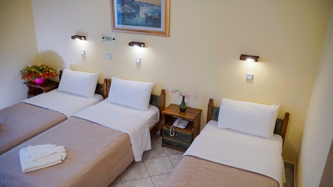 Aneton Aparthotel Hriszí Amudiá Kültér fotó